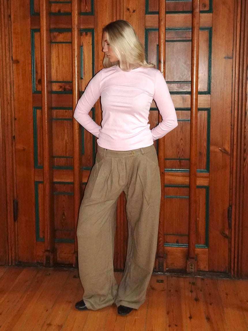 Graham bukser - Brun