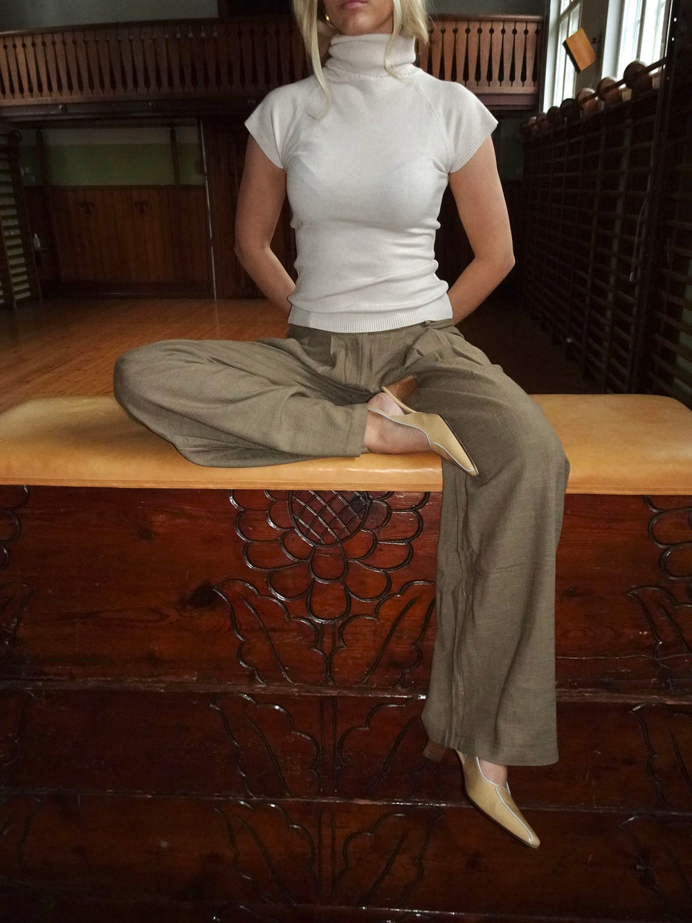 Graham bukser - Brun