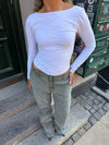 Noely bukser - Kaki