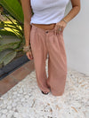 Chamomile bukser - Støvet lyserød