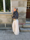 Polly bukser med striber - Hvid