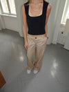 Ama oversized bukser - Beige