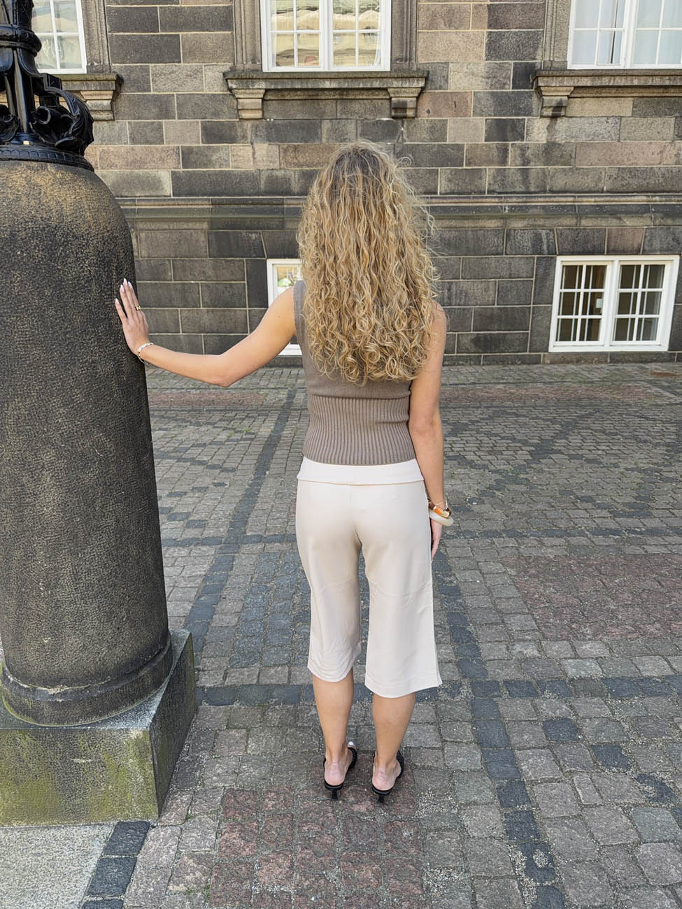 Calsia capribukser - Beige