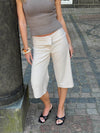 Calsia capribukser - Beige