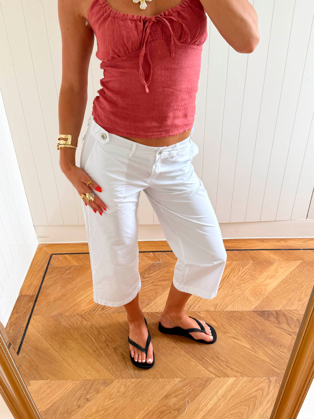 Scandivv capris - Hvid