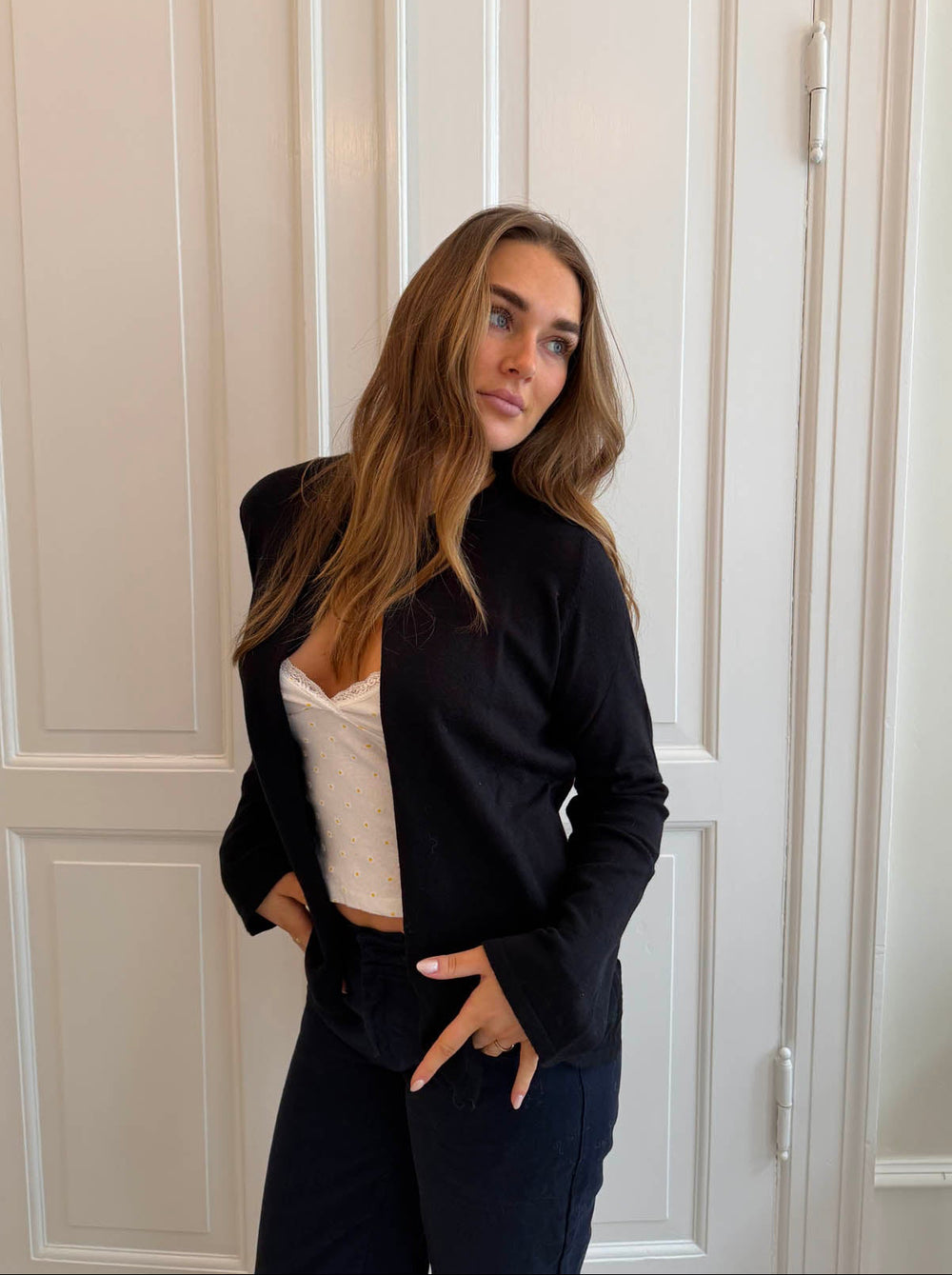 Xenia cardigan - Sort