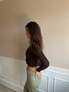 Lyda cardigan - Brun