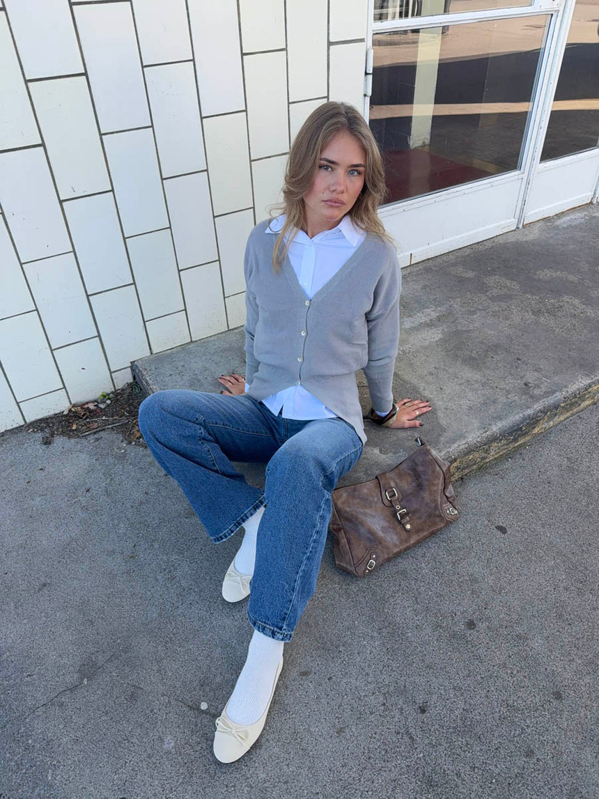 Alice cardigan - Grå