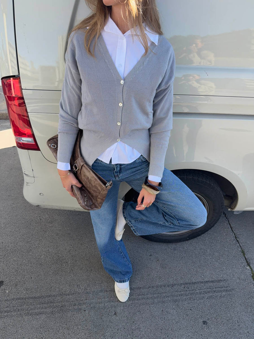 Alice cardigan - Grå
