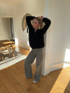 Jamilla mohair cardigan - Sort