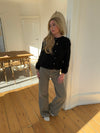Jamilla mohair cardigan - Sort