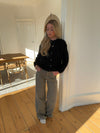 Jamilla mohair cardigan - Sort