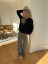 Jamilla mohair cardigan - Sort