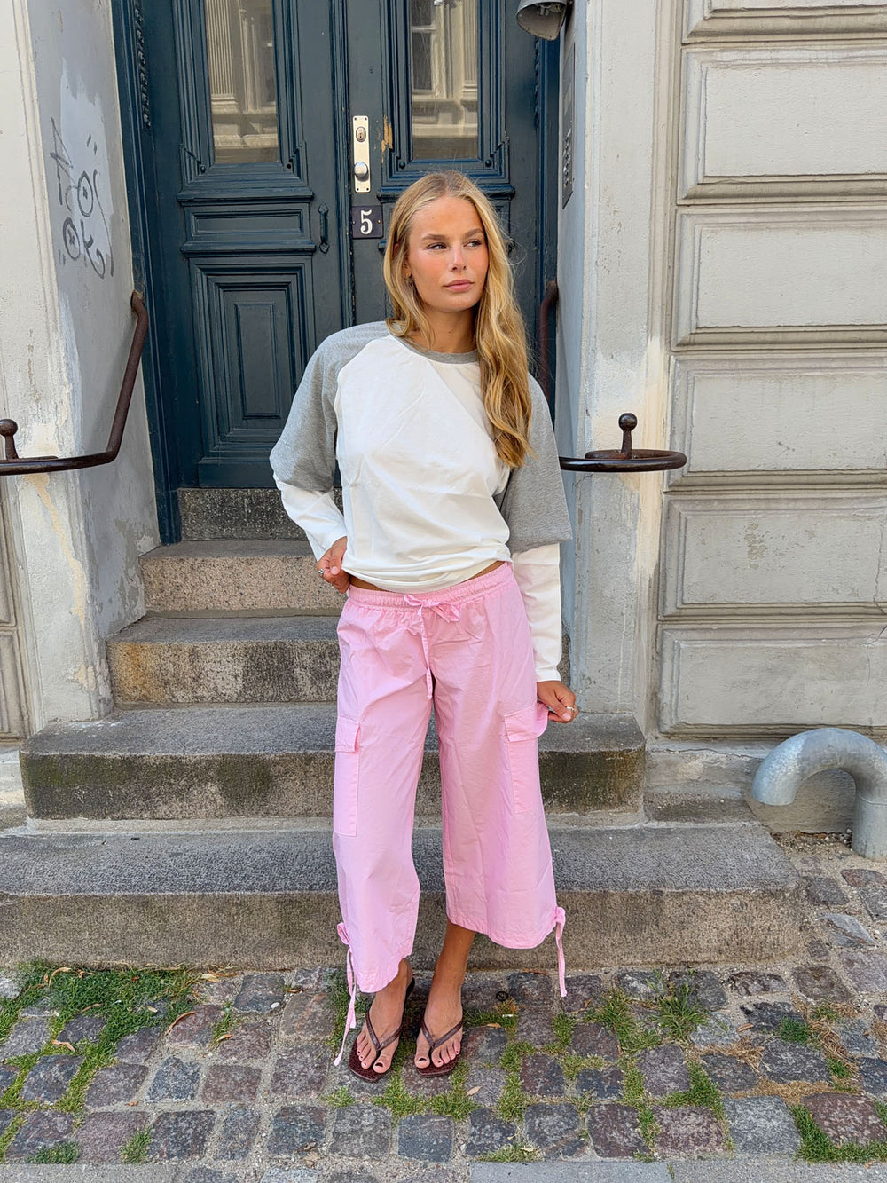Tammy cargo bermudashorts - Lyserød