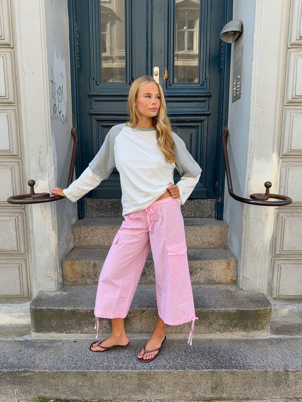 Tammy cargo bermudashorts - Lyserød