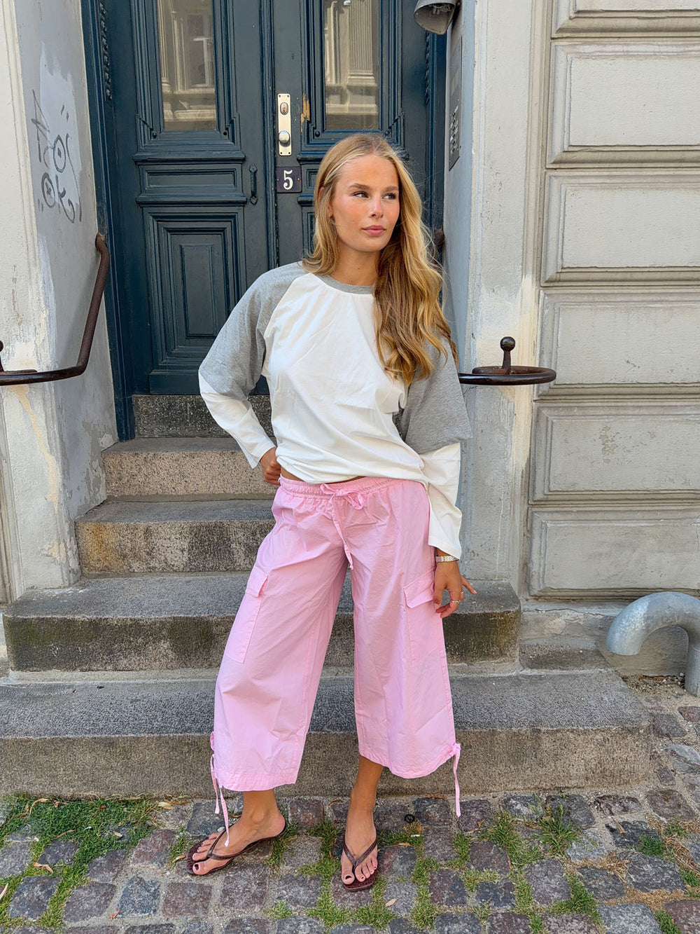 Tammy cargo bermudashorts - Lyserød