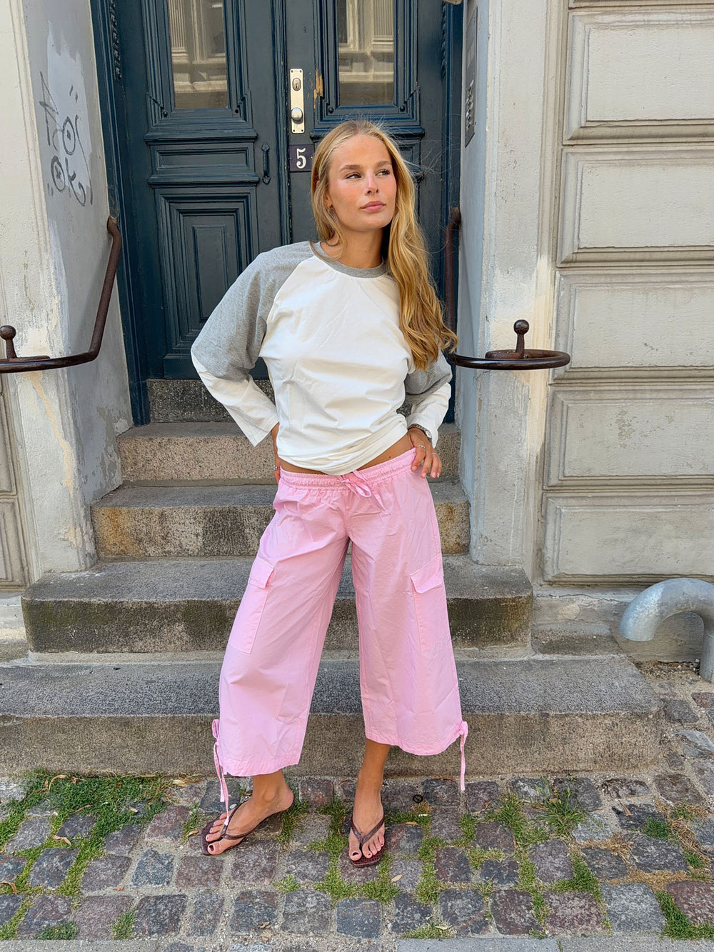 Tammy cargo bermudashorts - Lyserød