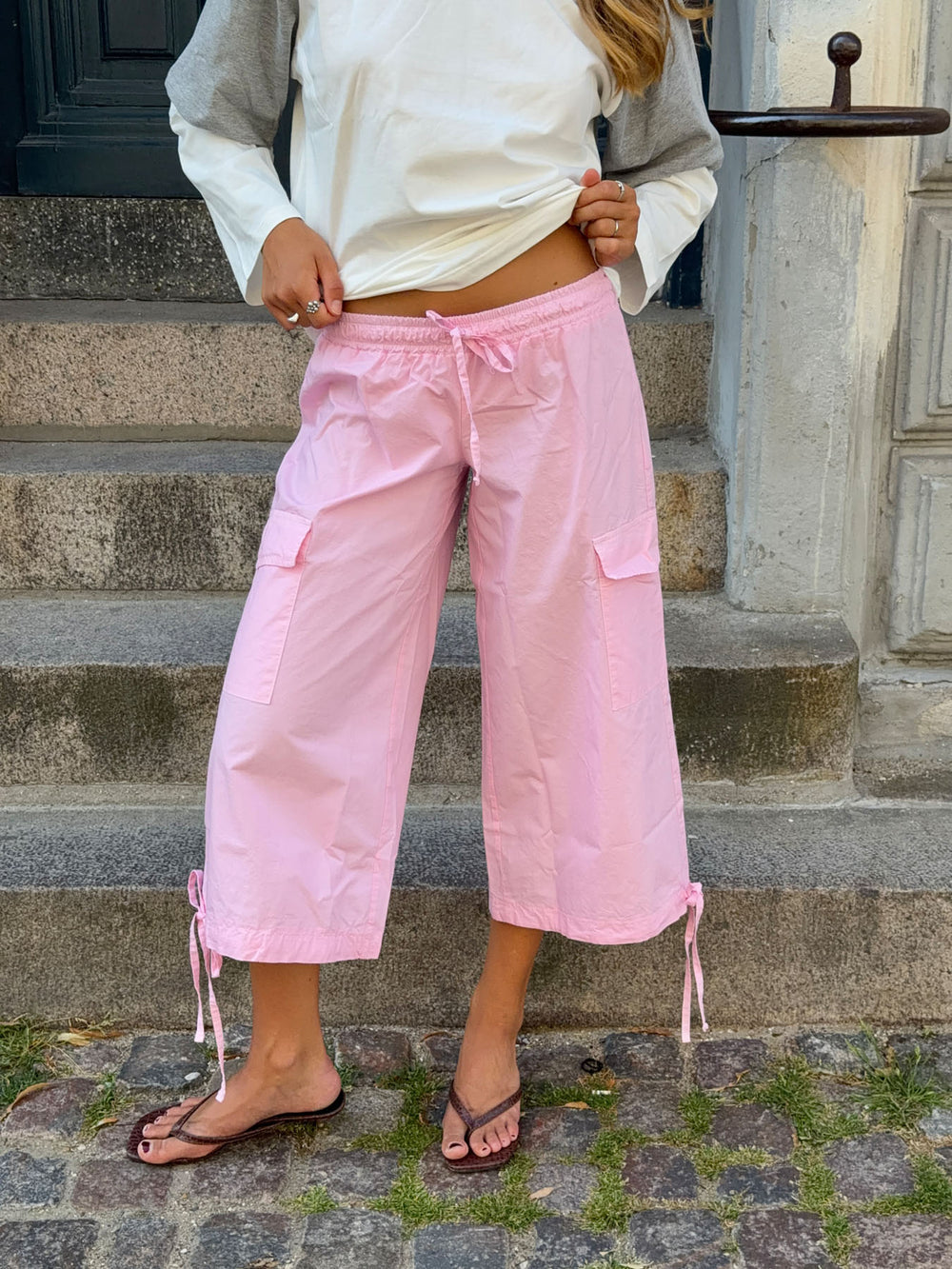 Tammy cargo bermudashorts - Lyserød