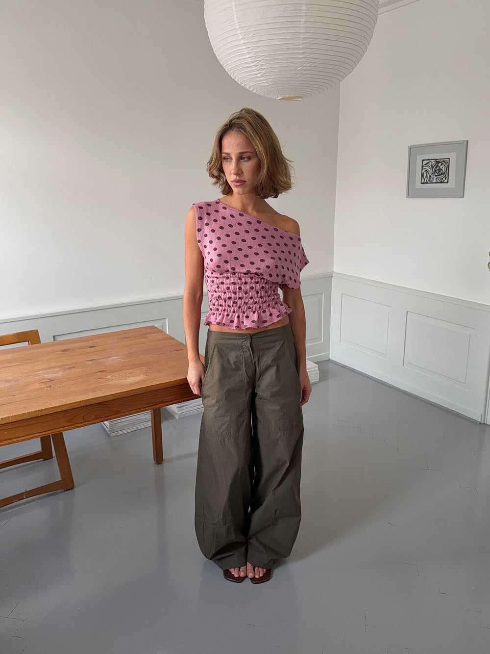 Takina cargo bukser - Kaki