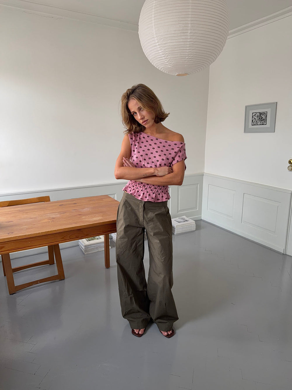 Takina cargo bukser - Kaki