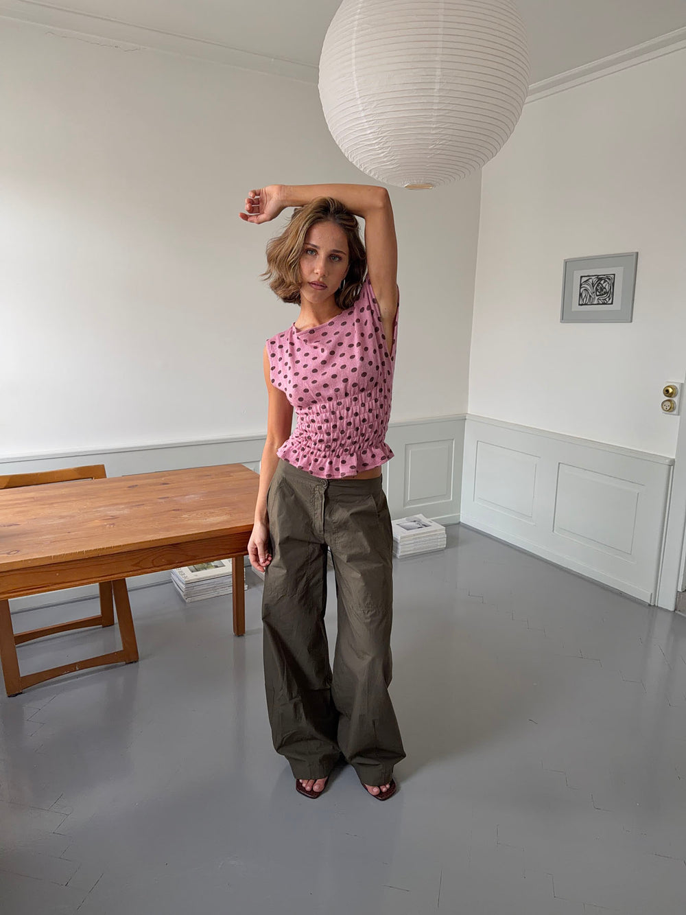 Takina cargo bukser - Kaki