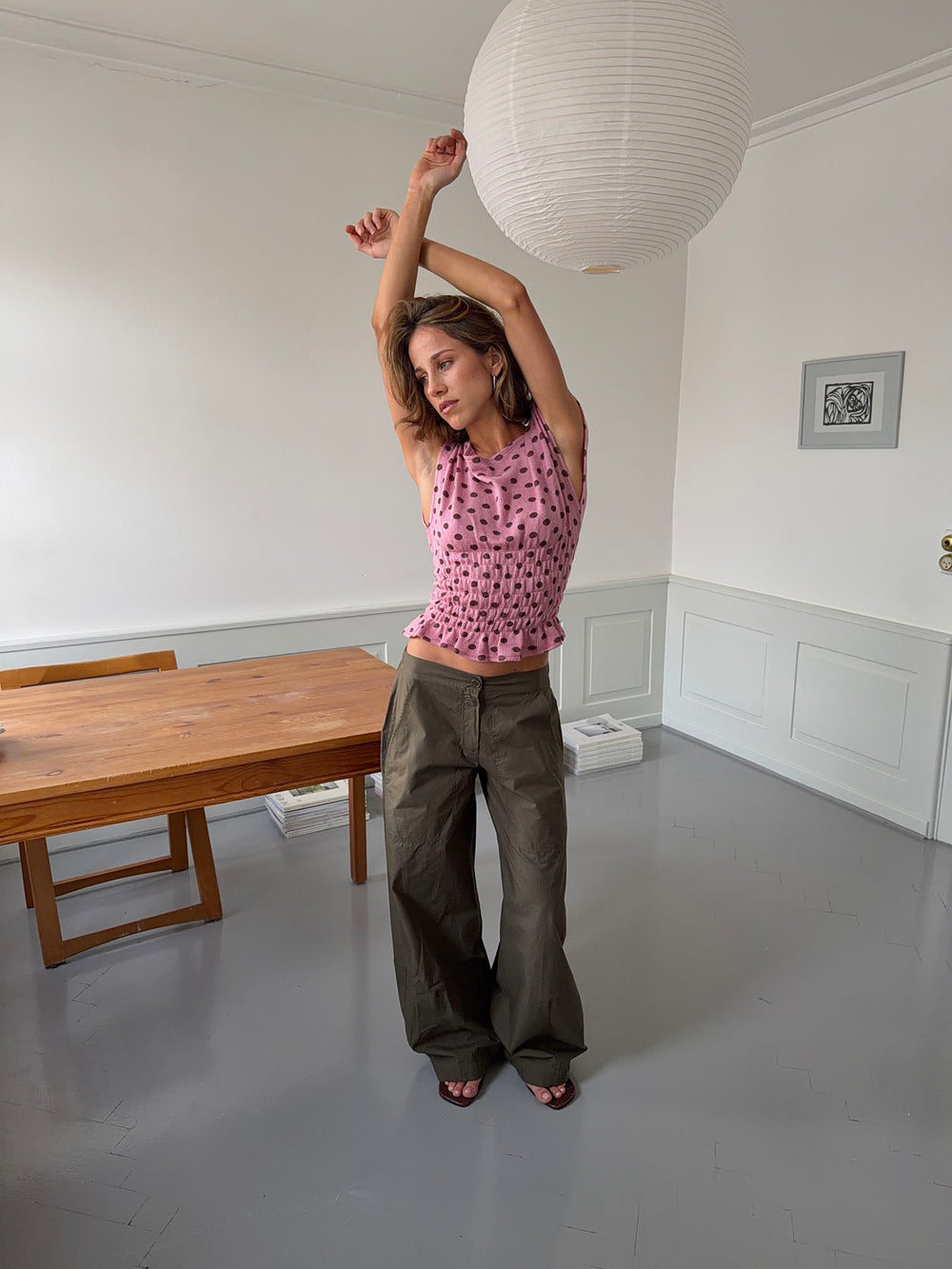 Takina cargo bukser - Kaki