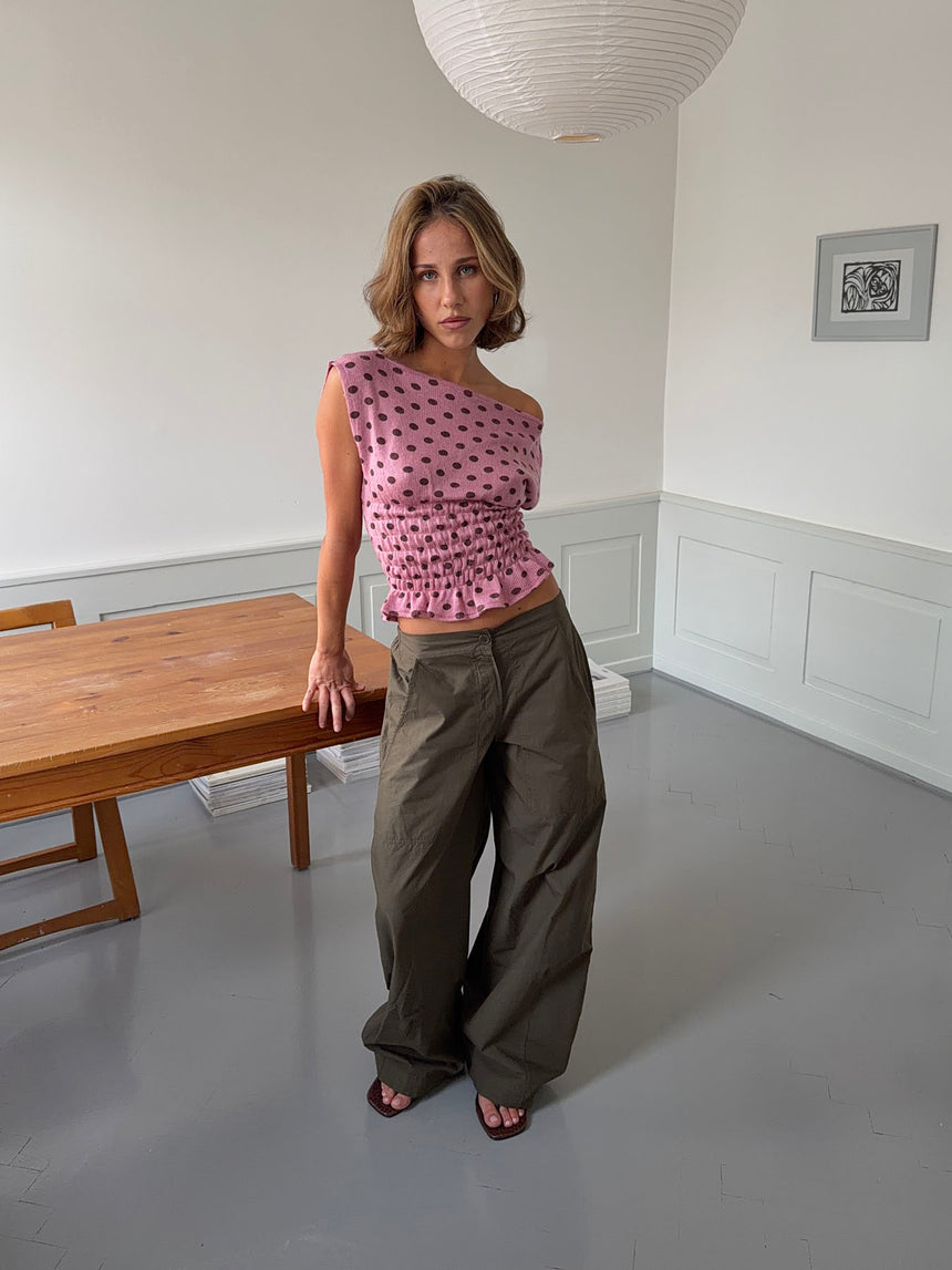 Takina cargo bukser - Kaki