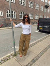 Yassy cargobukser - Lysebrun