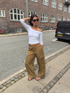 Yassy cargobukser - Lysebrun