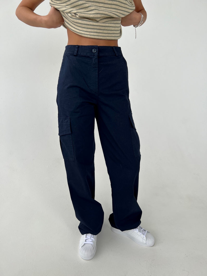 Riri cargo bukser - navy