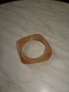Lykke chunky armbånd - Lys karamel