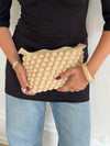 Hæklet clutch - Cremefarvet