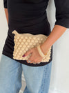 Hæklet clutch - Cremefarvet
