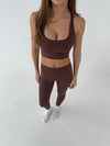 Crossback bra - Espresso