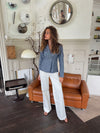 Annie denim blazer - Blå