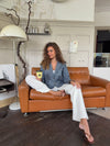 Annie denim blazer - Blå