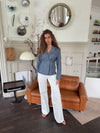 Annie denim blazer - Blå