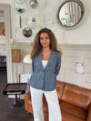 Annie denim blazer - Blå