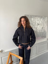 Damina denim jakke - Mørk denim