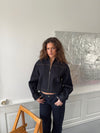 Damina denim jakke - Mørk denim