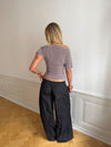 Florine figursyet t-shirt - Taupe