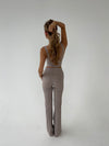 Essential flared pants - Ash