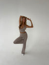 Essential flared pants - Ash