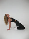 Essential flared pants - Jet black