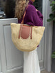 Wovana flettaske - Beige/Brun