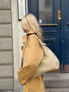Taline flettaske - Beige