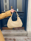 Taline flettaske - Beige