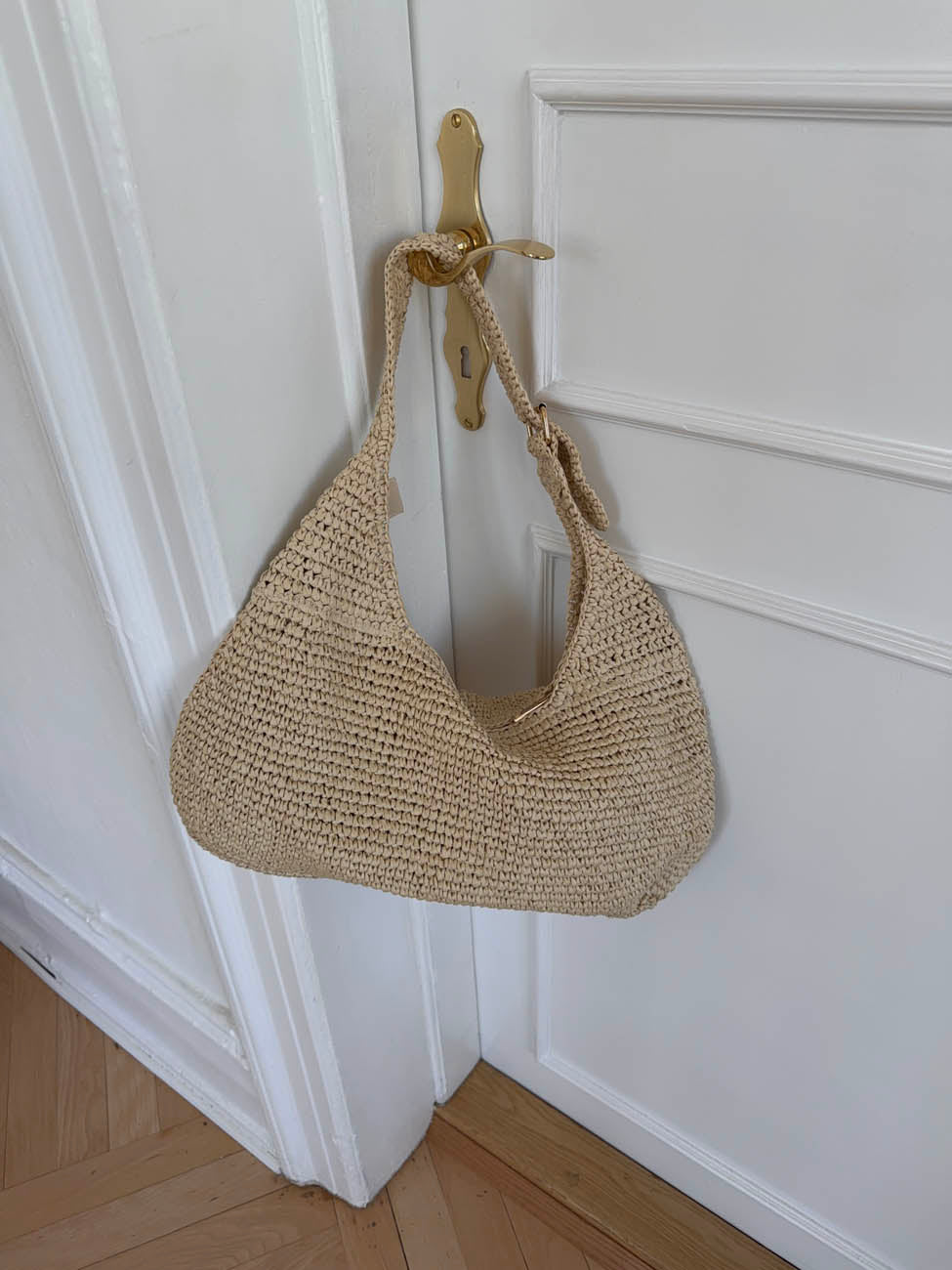 Taline flettaske - Beige