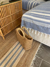 Maddaloni flettet taske - Beige