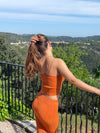 Malie glimmer tanktop  - Orange
